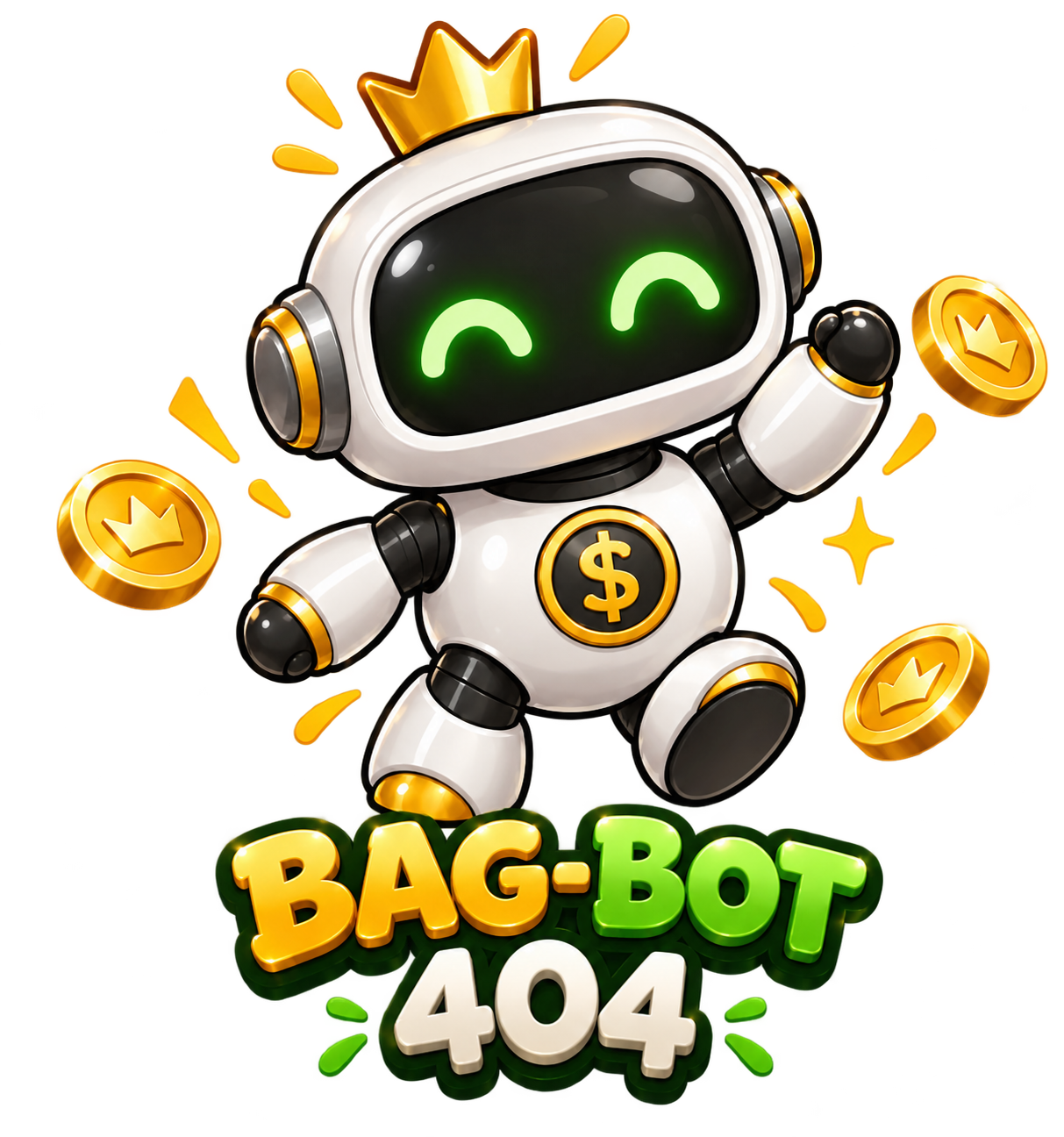 BAG-BOT community guardian mascot
